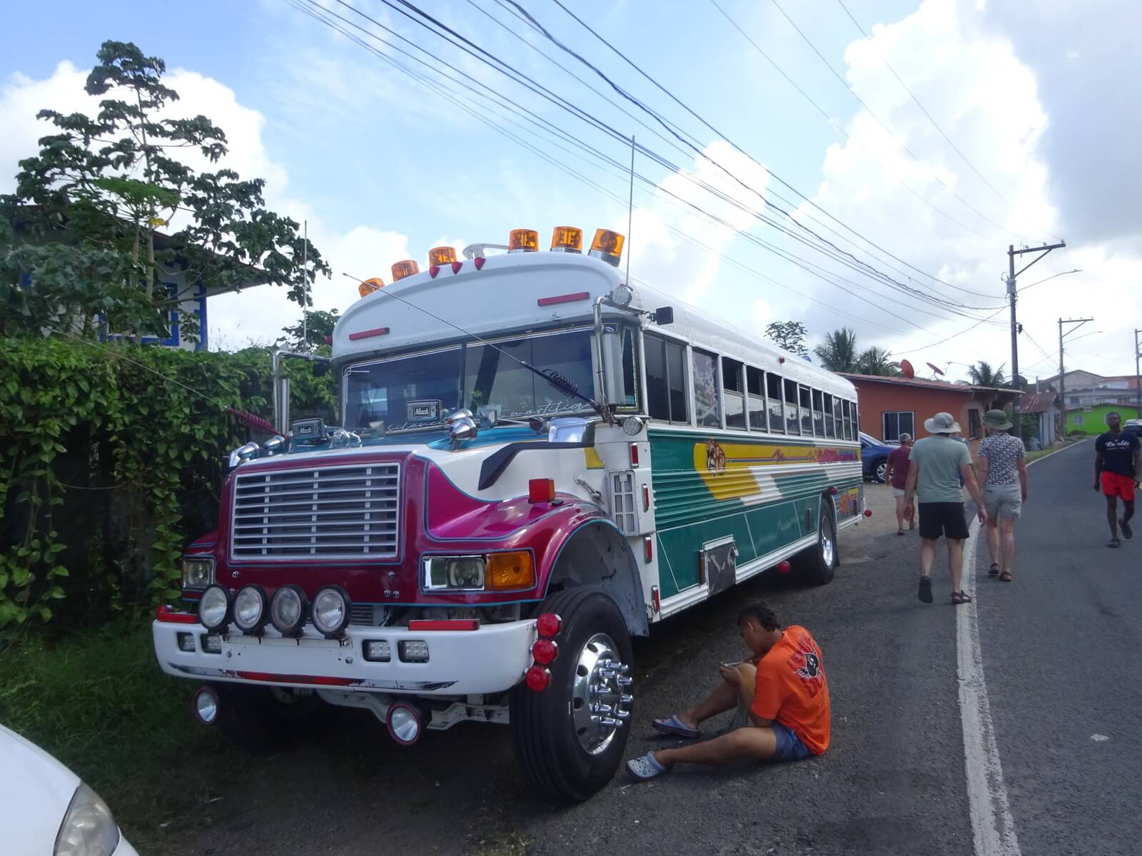 Colourful bus - Portobelo