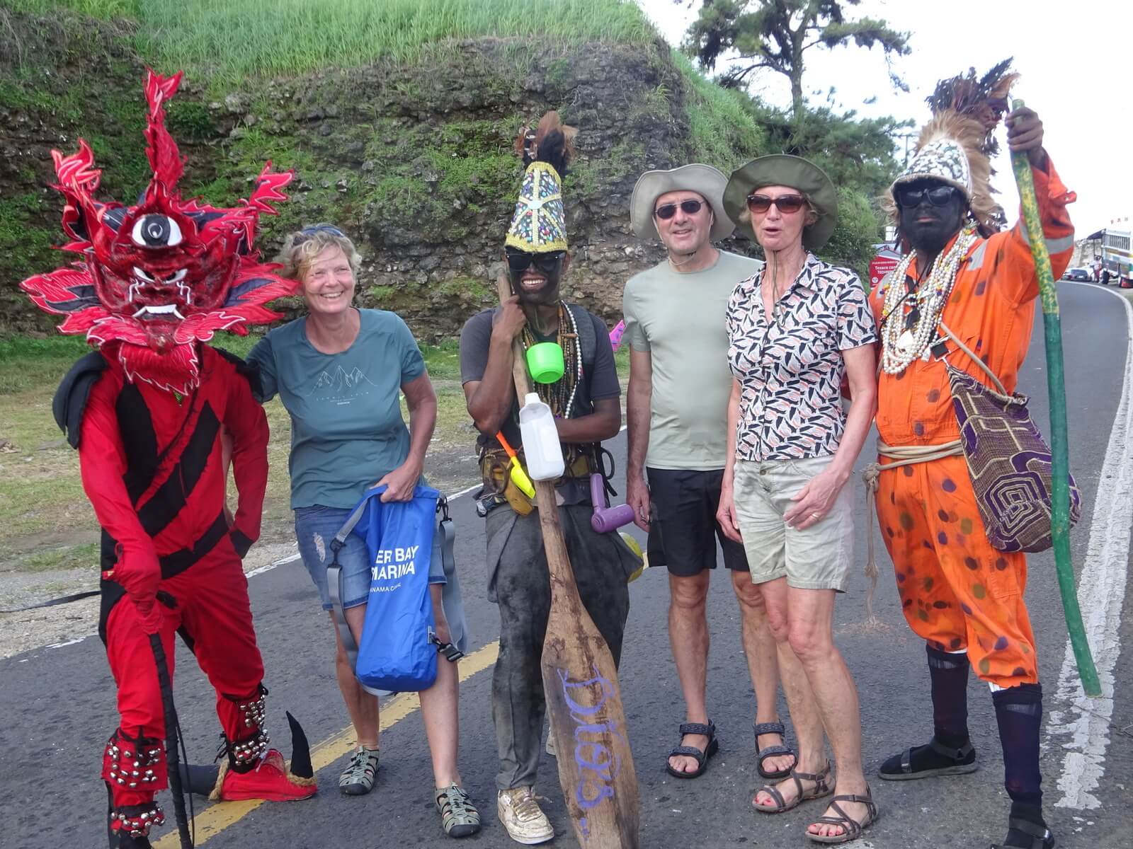 Colourful characters - Portobelo