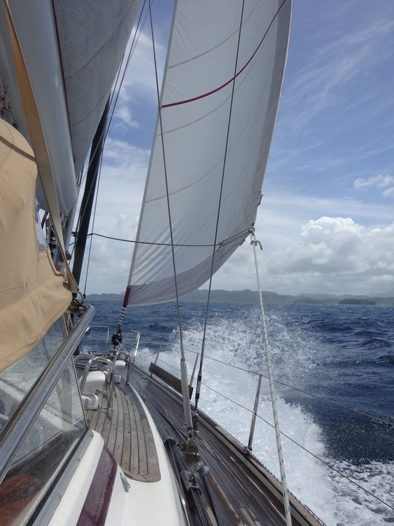 Windy trip to Portobelo