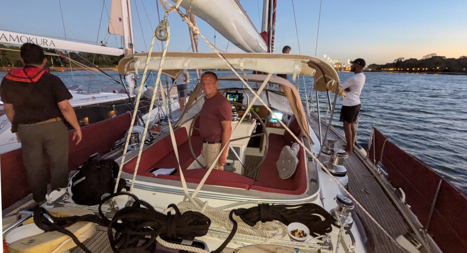 Nervous skipper??